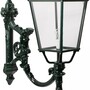 Casa Padrino Jugendstil Au�enwandleuchte 35 x 59 x H. 104 cm - Verschiedene Farben - Nostalgische Wetterfeste Au�enleuchte