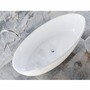 Casa Padrino Luxus Badewanne Hochglanz Wei� 180 cm - Badezimmer M�bel