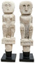 Casa Padrino Luxus Deko Antik Stil Naturstein Statuen Set - Stein Skulpturen - Stein Figuren - Wohnzimmer Deko - B�ro Deko - Deko Accessoires - Luxus M�bel