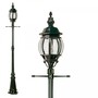 Casa Padrino Jugendstil Gartenlaterne 36 x 20 x H. 228 cm - Verschiedene Farben - Nostalgische Wetterfeste Au�enleuchte 