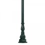 Casa Padrino Jugendstil Gartenlaterne 42 x 29 x H. 248 cm - Verschiedene Farben - Nostalgische Wetterfeste Au�enleuchte