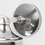 Casa Padrino Jugendstil Hofleuchte 14 x 20 x H. 25 cm - Silber - Nostalgische Wetterfeste Au�enleuchte