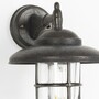 Casa Padrino Jugendstil Hofleuchte 21 x 24 x H. 28 cm - Bronze - Nostalgische Wetterfeste Au�enleuchte