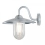 Casa Padrino Jugendstil Hofleuchte 30 x 35 x H. 31 cm - Silber - Nostalgische Wetterfeste Au�enleuchte