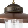 Casa Padrino Jugendstil Hofleuchte 31 x H. 27 cm - Bronze - Nostalgische Wetterfeste Au�enleuchte