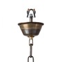 Casa Padrino Jugendstil Hofleuchte 31 x H. 27 cm - Bronze - Nostalgische Wetterfeste Au�enleuchte