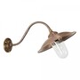 Casa Padrino Jugendstil Hofleuchte 35 x 58 x H. 35 cm - Bronze - Nostalgische Wetterfeste Au�enleuchte
