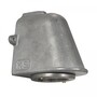 Casa Padrino Jugendstil Hofleuchte 8 x 9 x H. 10 cm - Silber - Nostalgische Wetterfeste Au�enleuchte