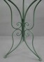 Casa Padrino Jugendstil Metall Gartenm�bel Set Antik Gr�n - 1 Runder Metall Garten Tisch & 2 Metall Garten St�hle - Barock & Jugendstil Garten & Gastronomie M�bel