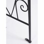 Casa Padrino Jugendstil Rosenbogen Schwarz H. 210 cm - Garten Deko Accessoires