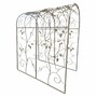 Casa Padrino Jugendstil Metall Rosenbogen Grau 204 x H. 230 cm - Garten Deko 