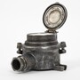 Casa Padrino Jugendstil Schiffslampe 10 x 7 x H. 10 cm - Grau - Nostalgische Wetterfeste Au�enleuchte