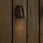 Casa Padrino Jugendstil Schiffslampe 12 x 10 x H. 15 cm - Bronze - Nostalgische Wetterfeste Au�enleuchte