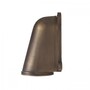 Casa Padrino Jugendstil Schiffslampe 12 x 10 x H. 15 cm - Bronze - Nostalgische Wetterfeste Au�enleuchte