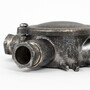 Casa Padrino Jugendstil Schiffslampe 13 x 4 x H. 13 cm - Grau - Nostalgische Wetterfeste Au�enleuchte