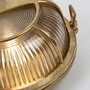 Casa Padrino Jugendstil Schiffslampe 20 x 11 x H. 18 cm - Verschiedene Farben - Nostalgische Wetterfeste Au�enleuchte