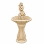 Casa Padrino Jugendstil Springbrunnen Beige H. 115 cm - Eleganter Gartenbrunnen - Garten & Terrassen Deko Accessoires