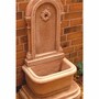 Casa Padrino Jugendstil Wandbrunnen Antik Creme Braun H. 113 cm - Brunnen Gartenbrunnen Steinbrunnen
