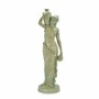 Casa Padrino Jugendstil Wasserspeier Bronze Skulptur Frau mit 2 Kr�gen Antik Beige H. 101,5 cm 
