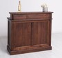 Casa Padrino Landhausstil Bar Theke Braun 120 cm - Bar M�bel