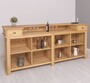 Casa Padrino Landhausstil Bar Theke Naturfarben 240 cm - Landhausstil Barm�bel