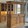 Casa Padrino Landhausstil Bar Theke Braun 180 x H. 210 cm - Bar M�bel