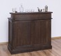 Casa Padrino Landhausstil Bar Theke Dunkelbraun 120 cm - Bar M�bel