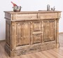 Casa Padrino Landhausstil Bar Theke Braun / Naturfarben 160 cm - Bar M�bel