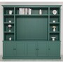 Casa Padrino Landhausstil B�cherschrank Gr�n 254 cm - Landhausstil M�bel