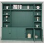 Casa Padrino Landhausstil B�cherschrank Gr�n 254 cm - Landhausstil M�bel