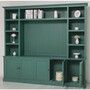 Casa Padrino Landhausstil B�cherschrank Gr�n 254 cm - Landhausstil M�bel
