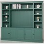 Casa Padrino Landhausstil B�cherschrank Gr�n 254 cm - Landhausstil M�bel
