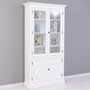 Casa Padrino Landhausstil Massivholz Schrank Wei� 110 x H. 210 cm - Landhausstil M�bel