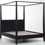 Casa Padrino Landhausstil Himmelbett Schwarz - Verschiedene Gr��en - Schlafzimmer M�bel