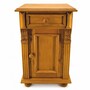Casa Padrino Landhausstil Massivholz Kommode Braun H. 72 cm - Landhausstil Nachttisch - Landhausstil M�bel - Schlafzimmer M�bel 