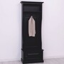 Casa Padrino Landhausstil Garderobe Schwarz 80 x H. 210 cm - Garderoben M�bel