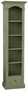 Casa Padrino Landhausstil Regalschrank Antik Gr�n 50 x 33 x H. 190 cm - Massivholz Schrank mit 4 Regalen und Schublade - Landhausstil M�bel 