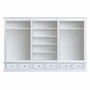 Casa Padrino Landhausstil Schlafzimmer Schrank Wei� 340 cm - Landhausstil Schlafzimmer M�bel