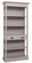 Casa Padrino Landhausstil Shabby Chic Schrank Antik Grau 91 x 39 x H. 197 cm - Landhausstil Esszimmer Schrank - Massivholz M�bel - Landhausstil Shabby Chic M�bel