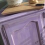 Casa Padrino Luxus Landhausstil Sideboard Antik Lila / Wei� 150 cm - Landhausstil Esszimmer M�bel - Made in Italy