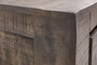 Casa Padrino Landhausstil Sideboard Grau 175 x 50 x H. 76 cm - Massivholz Schrank mit 2 T�ren und 3 Schubladen - Wohnzimmer M�bel