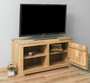 Casa Padrino Landhausstil TV Schrank Naturfarben 120 x 46 x H. 60 cm - Massivholz Sideboard - Landhausstil Wohnzimmer M�bel