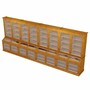 Casa Padrino Landhausstil Massivholz Barschrank Braun 600 cm - Bar M�bel