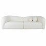 Casa Padrino Luxus Sofa Wei� 235 cm - Modulares Wohnzimmer Sofa