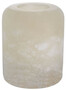 Casa Padrino Luxus Alabaster Teelichthalter  12 x H. 13 cm - Deko Accessoires - Luxus Qualit�t