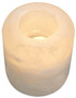 Casa Padrino Luxus Alabaster Teelichthalter  12 x H. 13 cm - Deko Accessoires - Luxus Qualit�t