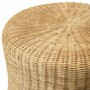 Casa Padrino Luxus Rattan Beistelltisch Naturfarben H. 46 cm - Luxus M�bel