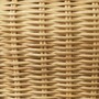 Casa Padrino Luxus Rattan Beistelltisch Naturfarben H. 46 cm - Luxus M�bel