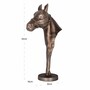 Casa Padrino Luxus Aluminium Deko Figur Pferd Antik Messing H. 63,5 cm - Wohnzimmer Deko