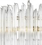 Casa Padrino Luxus Art Deco Kronleuchter Silber  42 x H. 61,5 cm - Hotel & Restaurant Kronleuchter